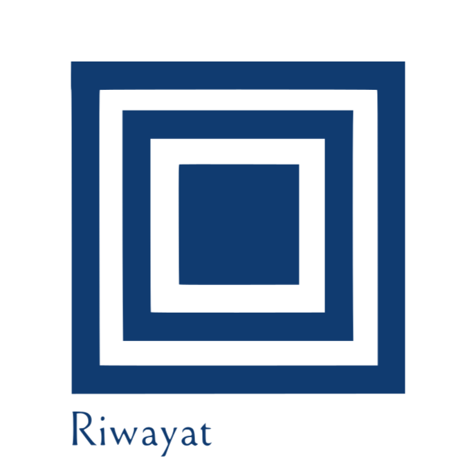 This image shows the logo of the book shop Riwayat which sells Alak books