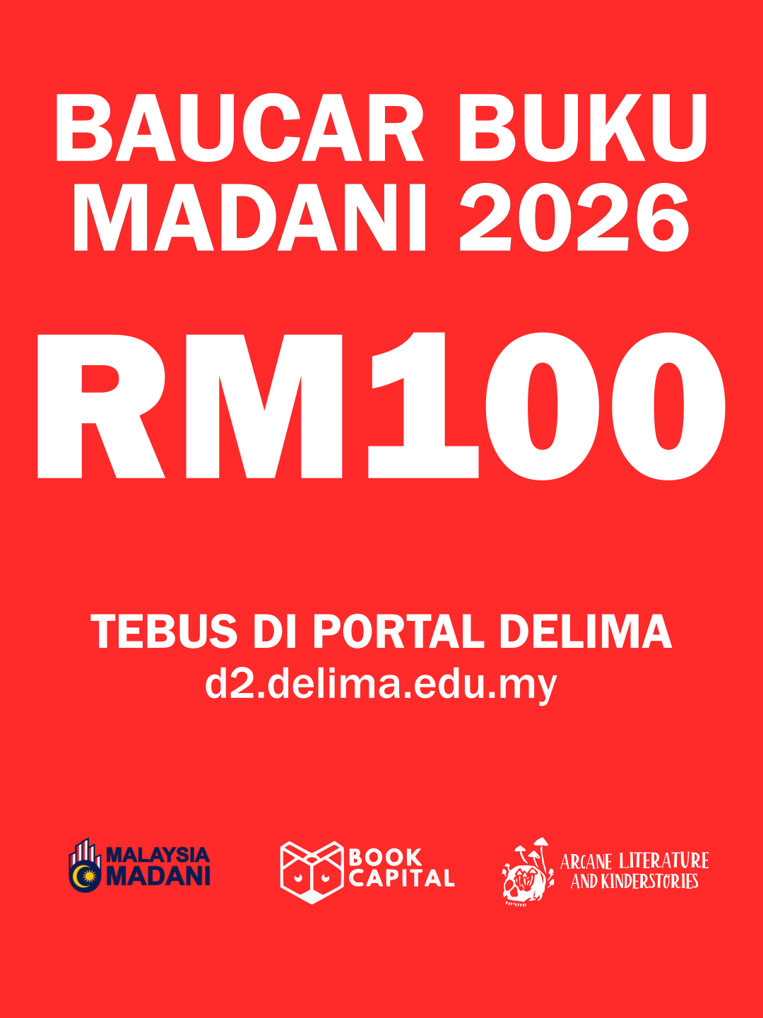 Redeem your Baucar Buku MADANI 2026